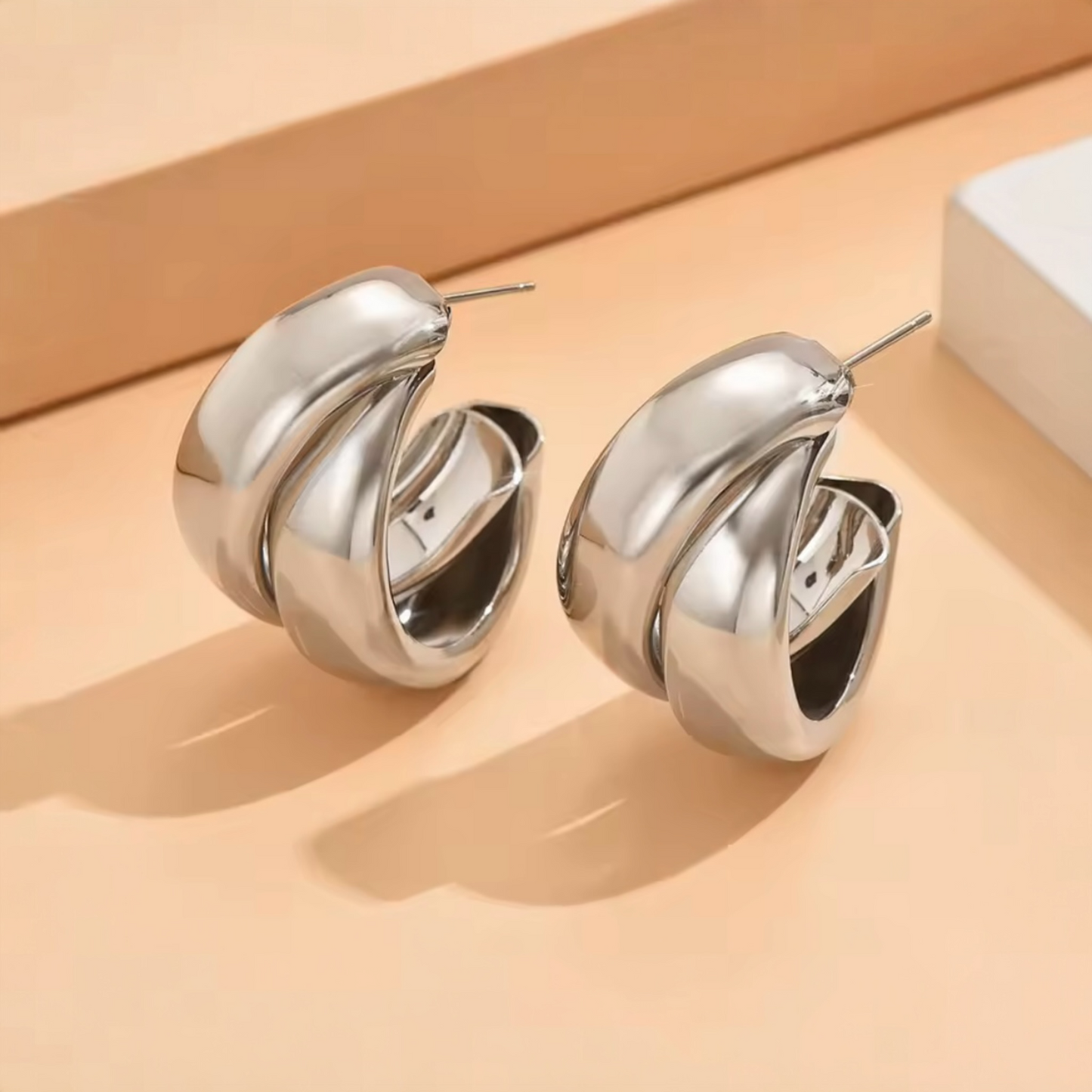 BOOM BOOM HOOP EARRINGS
