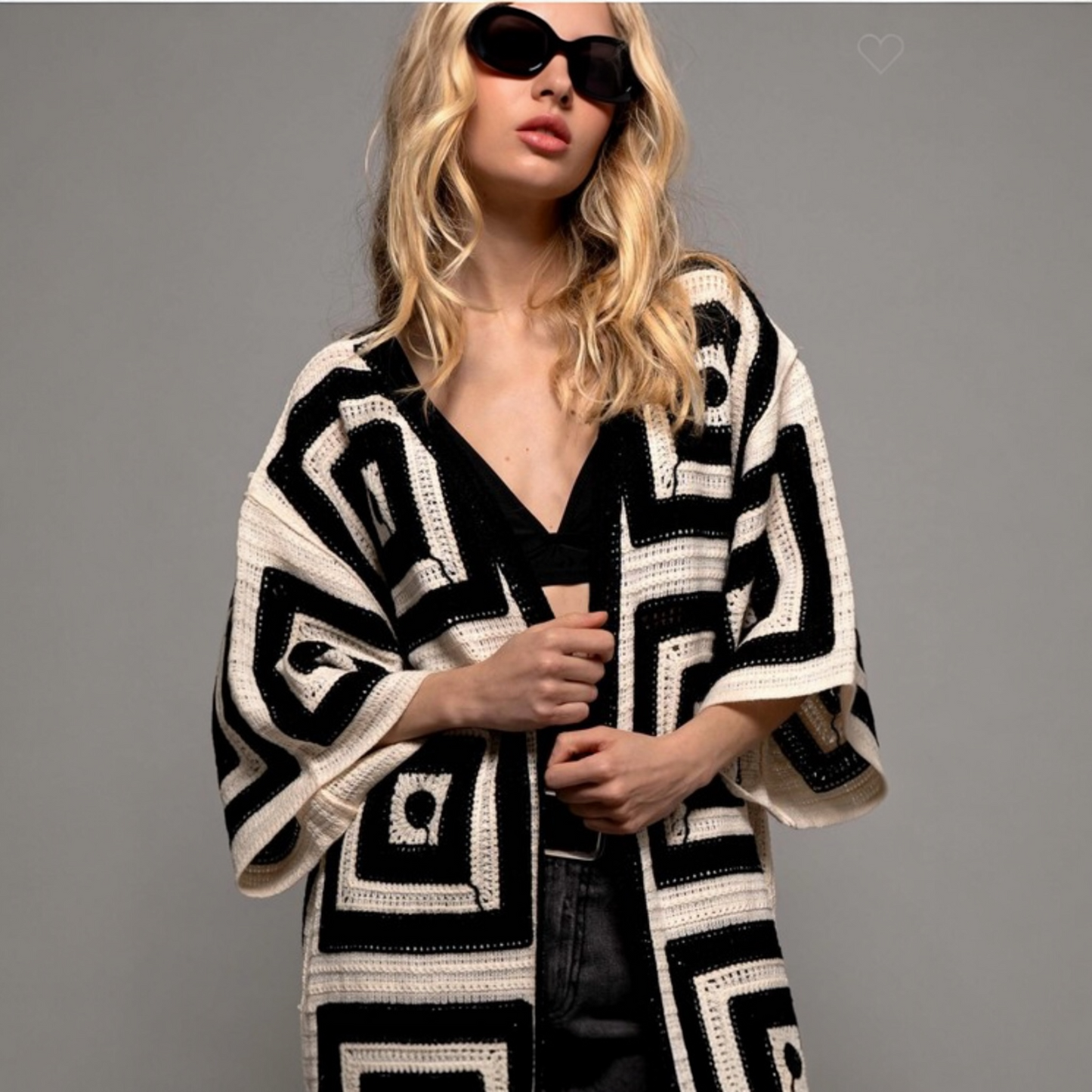 URBAN GEOMETRY KIMONO
