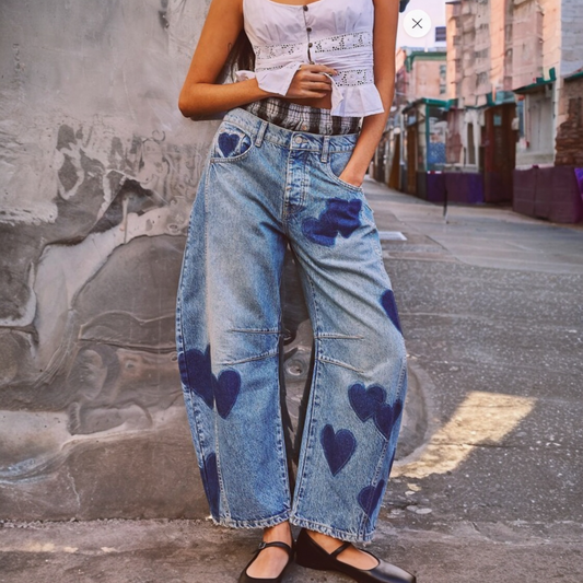 HEARTBREAKER BARREL JEANS