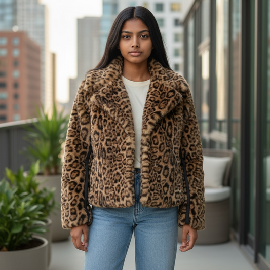 FIERCE AND FABULOUS FUR COAT