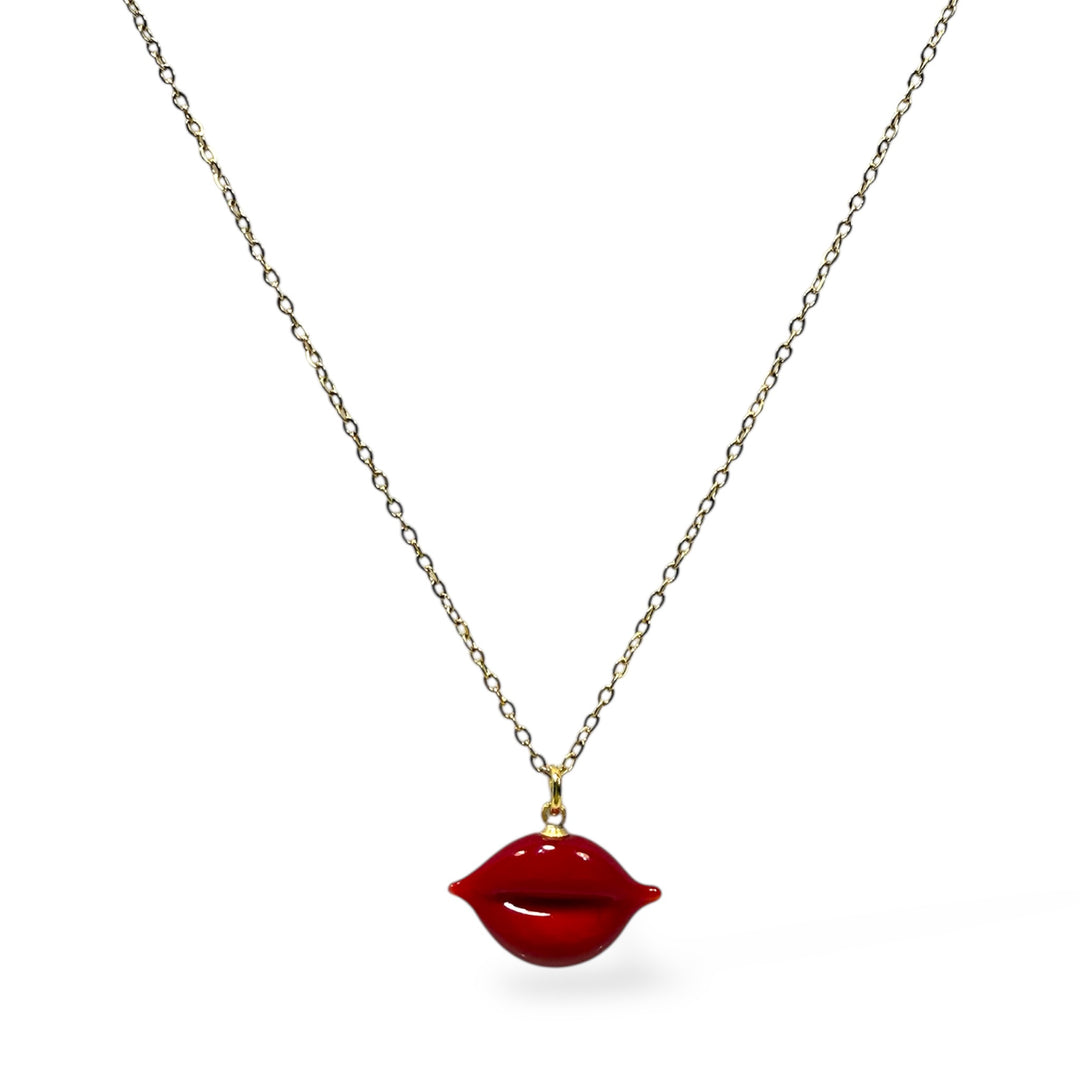 HOT LIPS NECKLACE
