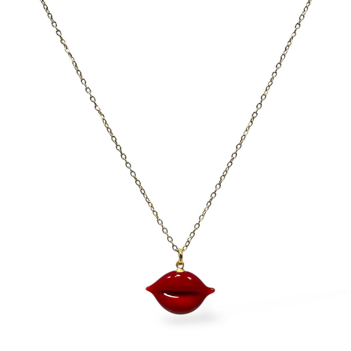 HOT LIPS NECKLACE