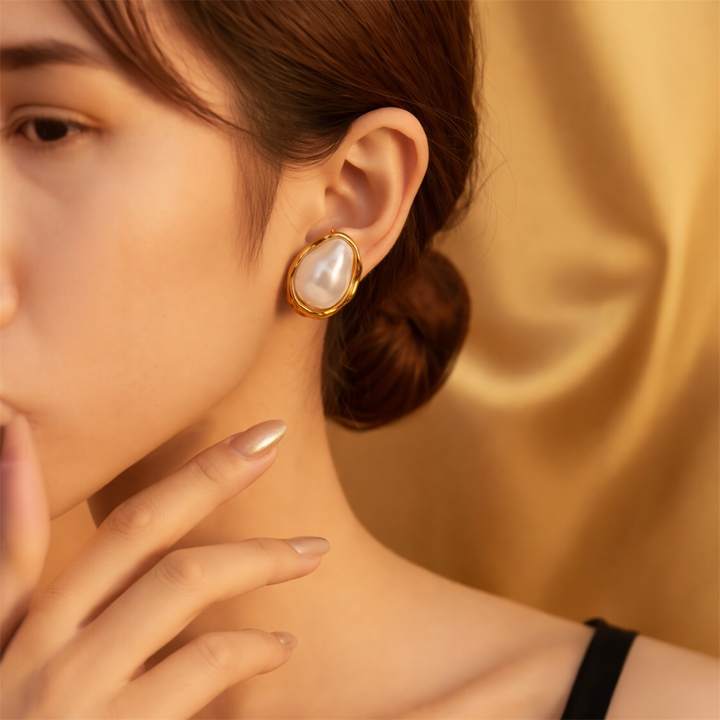 AURORA PEARL EARRINGS