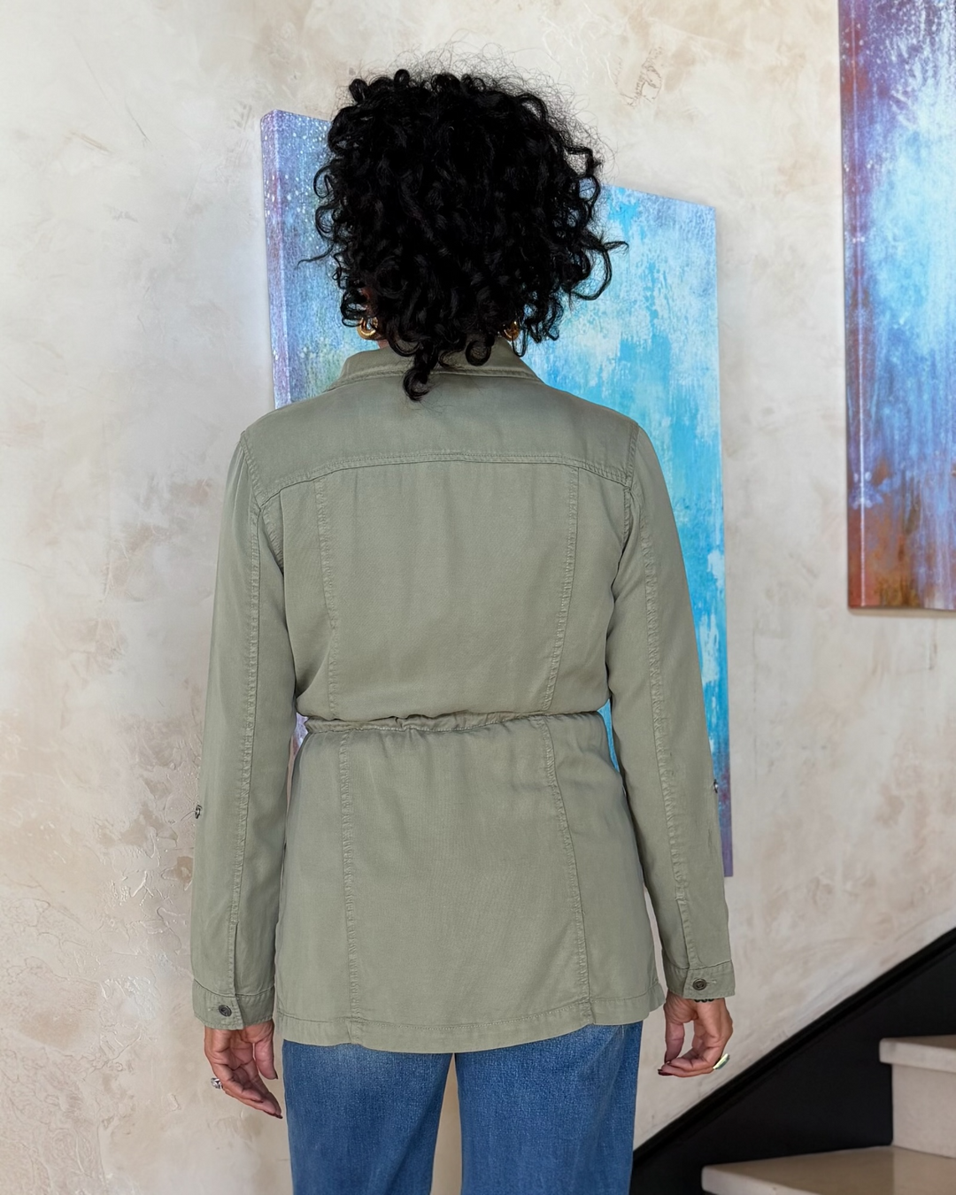 REFINED UTILITY JACKET (SAGE)
