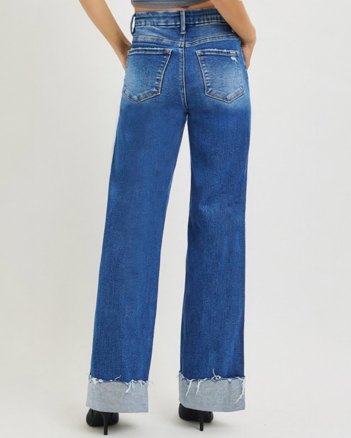 BROOKLYN WIDE LEG JEANS (PLUS SIZE)