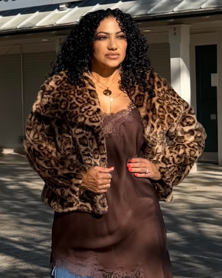 FIERCE AND FABULOUS FUR COAT