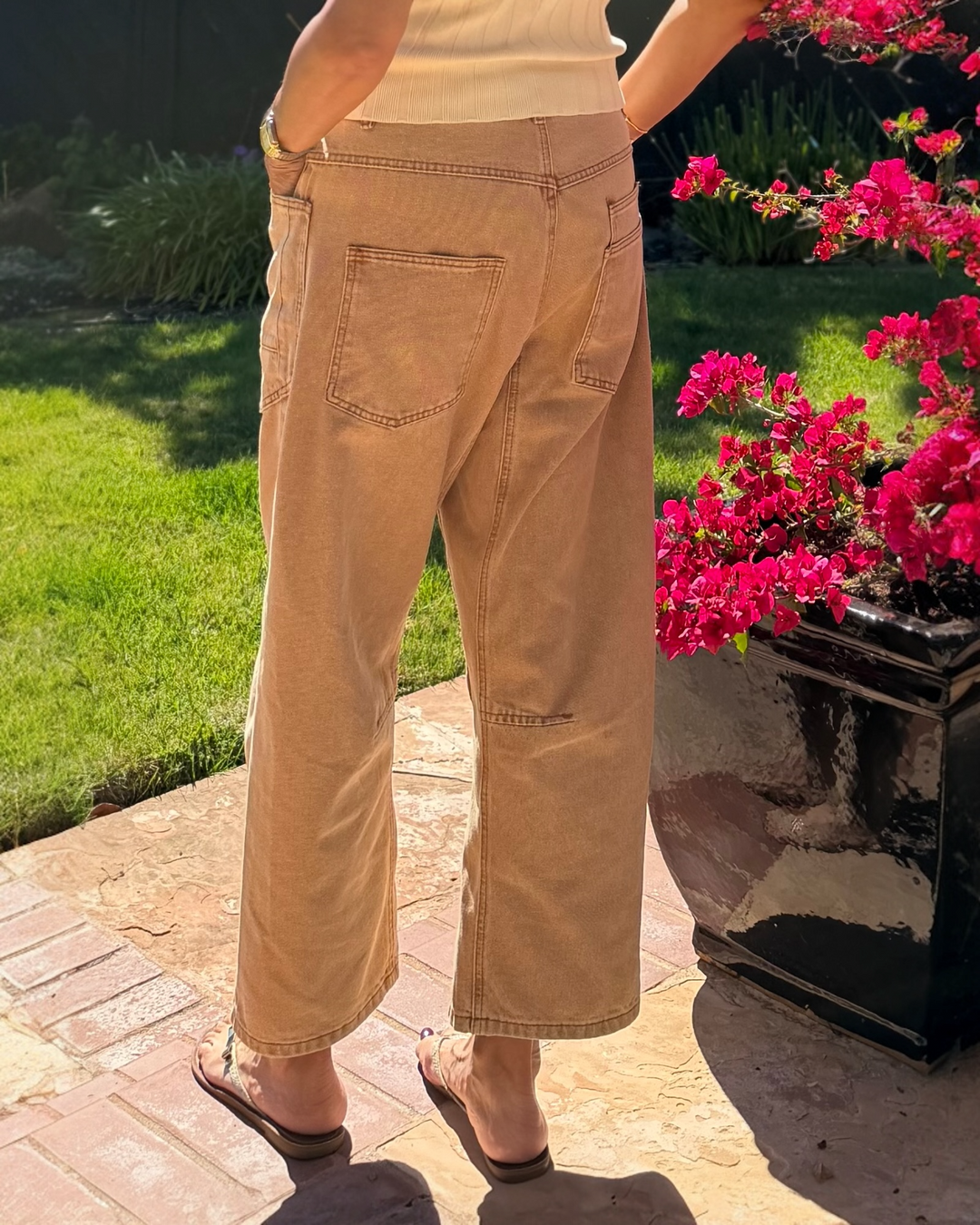 MOXIE BARREL JEANS