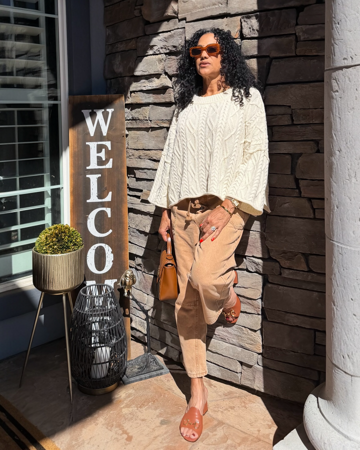 SANDSTONE KNIT SWEATER