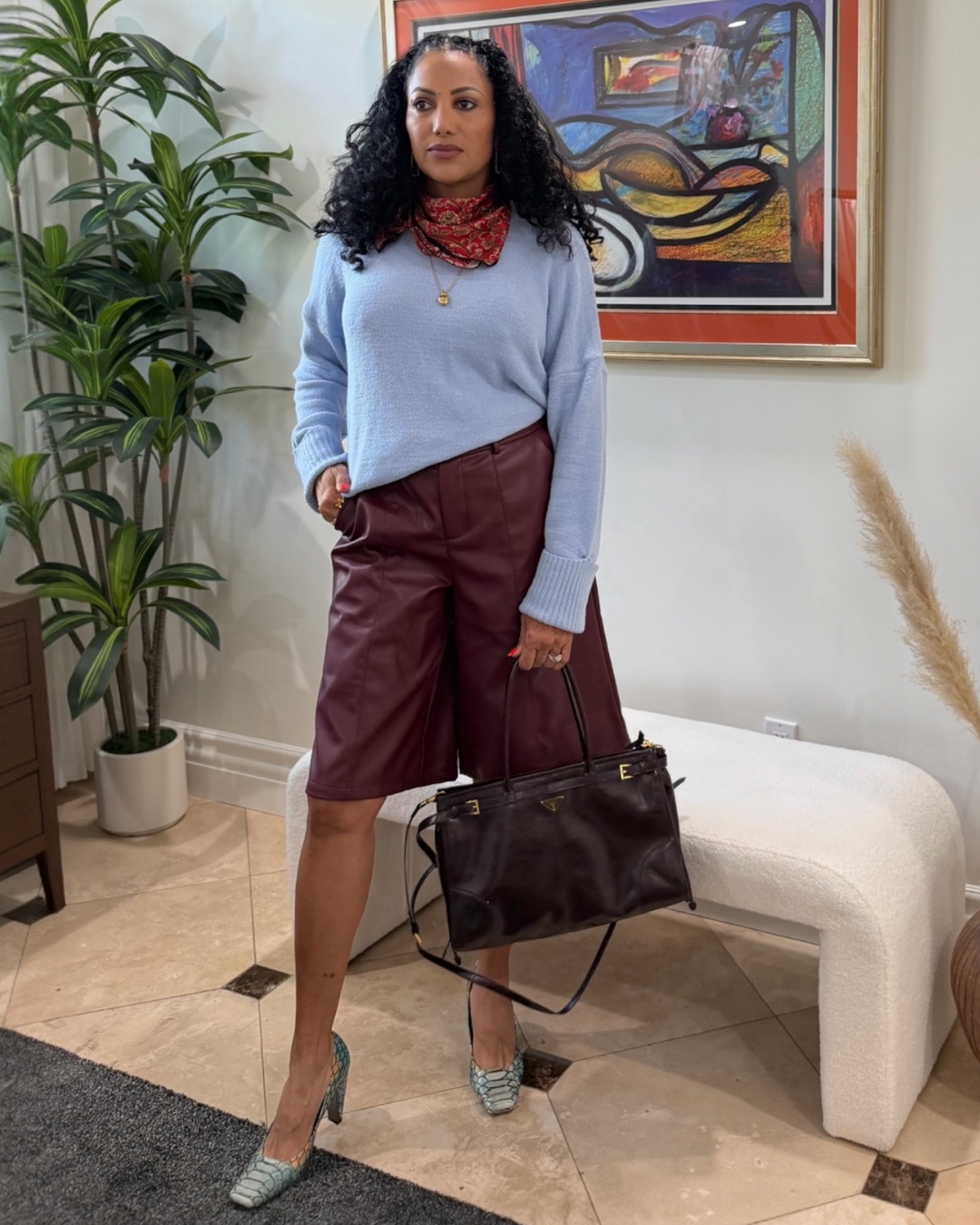 BLUE MIST SWEATER