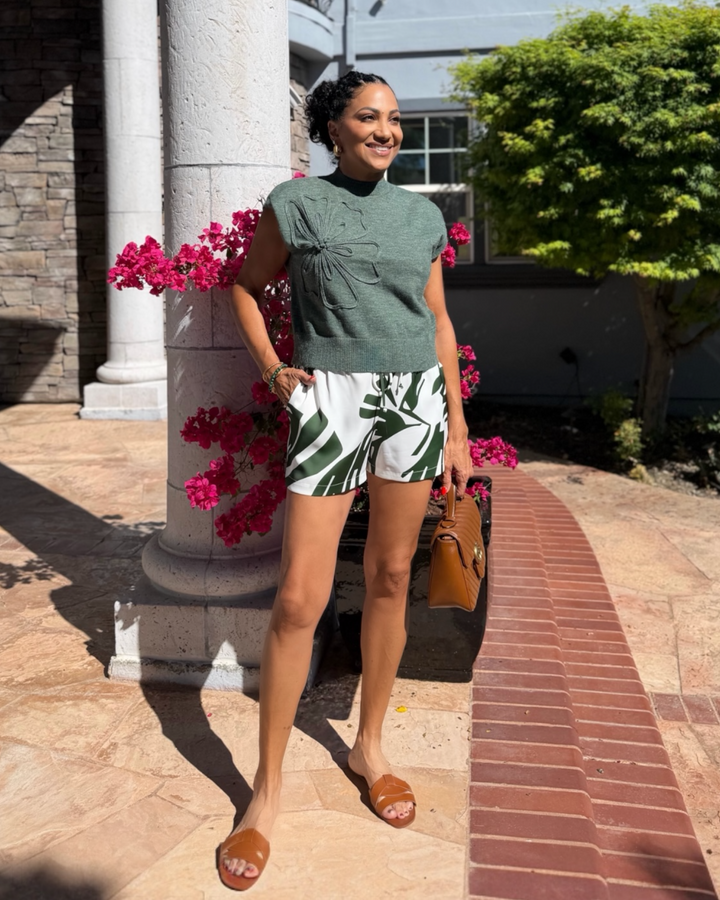 MOSS BLOSSOM SWEATER