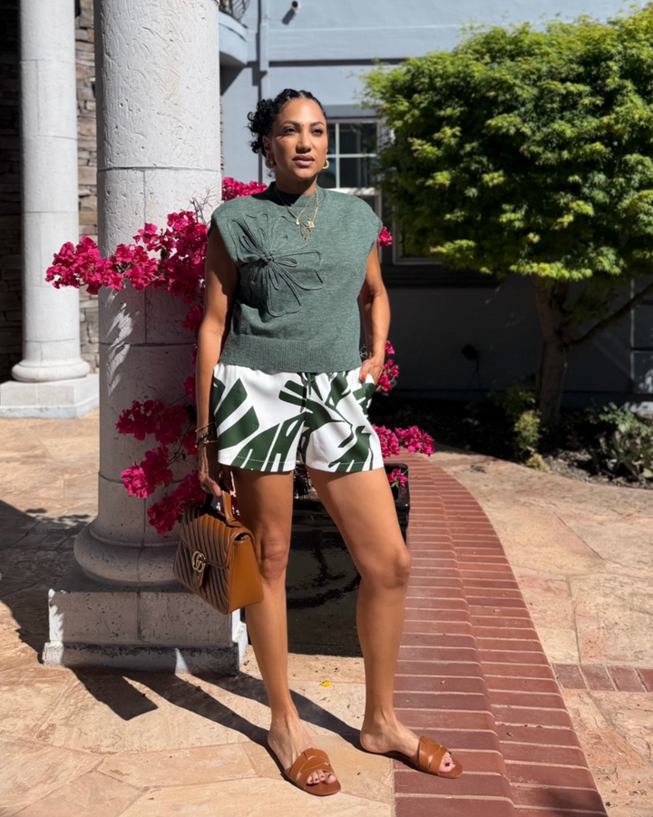 MOSS BLOSSOM SWEATER