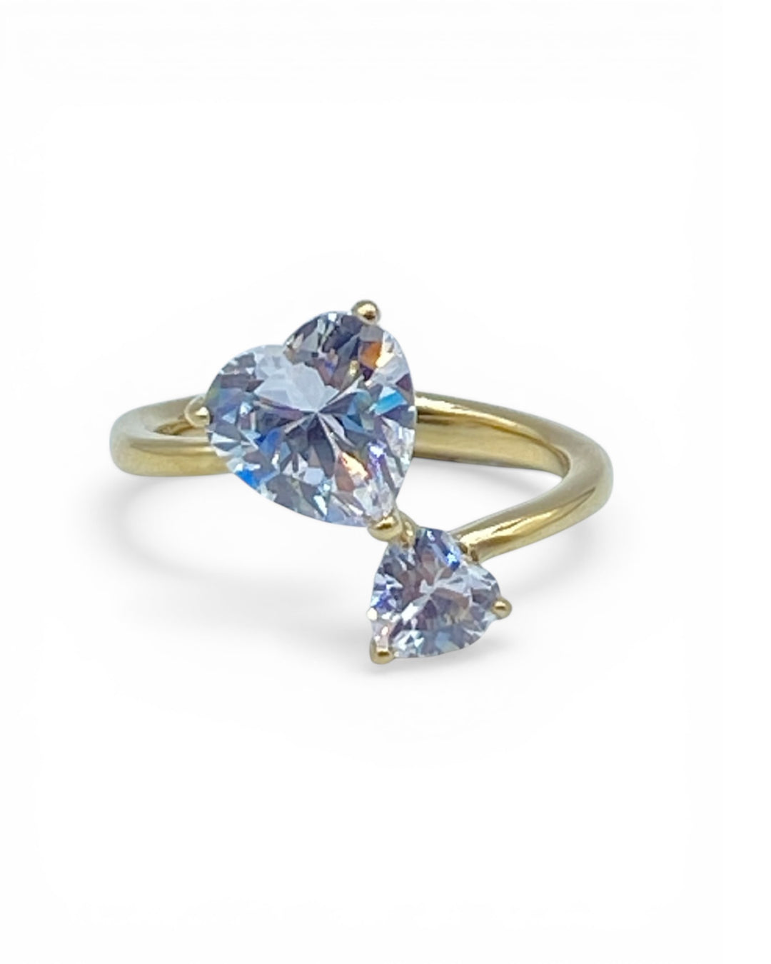 TWISTED HEARTS RING