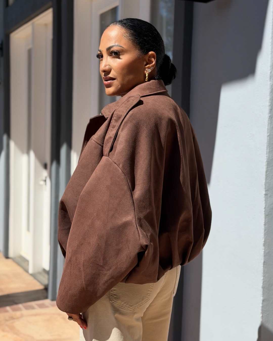 MOCHA MOMENT JACKET