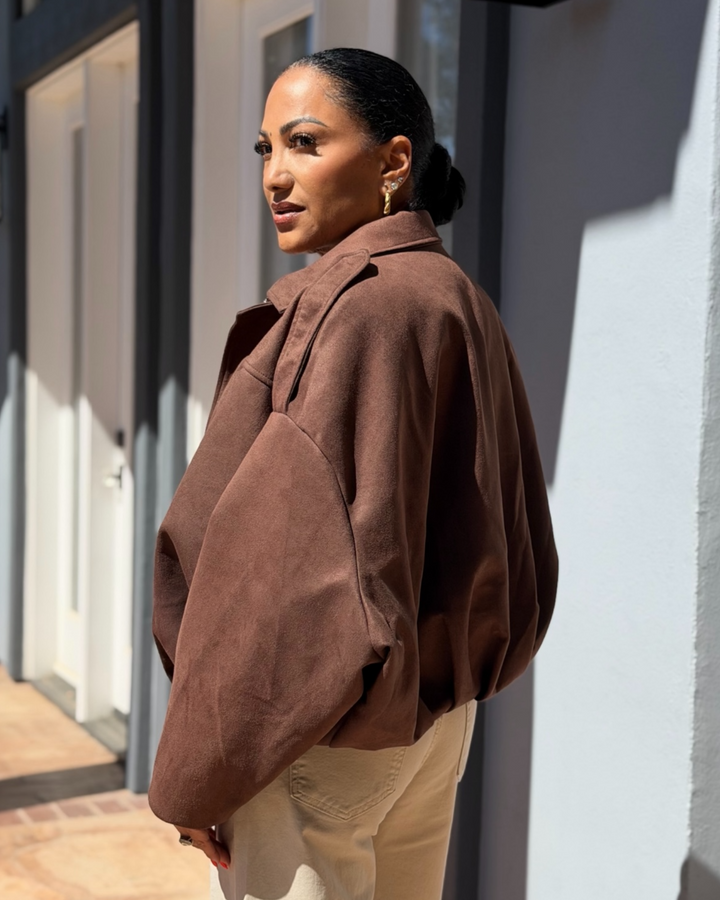 MOCHA MOMENT JACKET