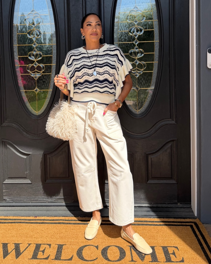COASTAL WAVE SWEATER