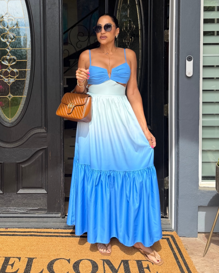 OCEAN BLUE DRESS