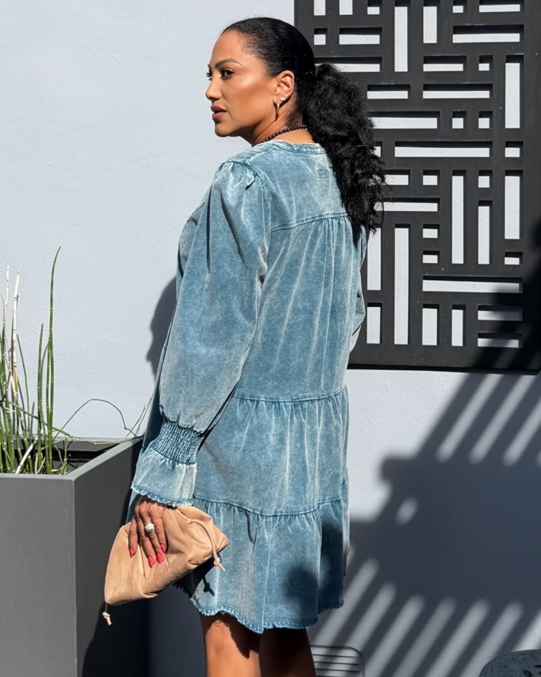 MISTY RIDGE CORDUROY DRESS - PLUS