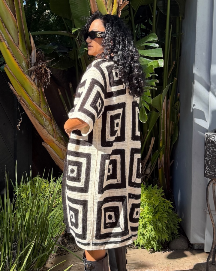 URBAN GEOMETRY KIMONO