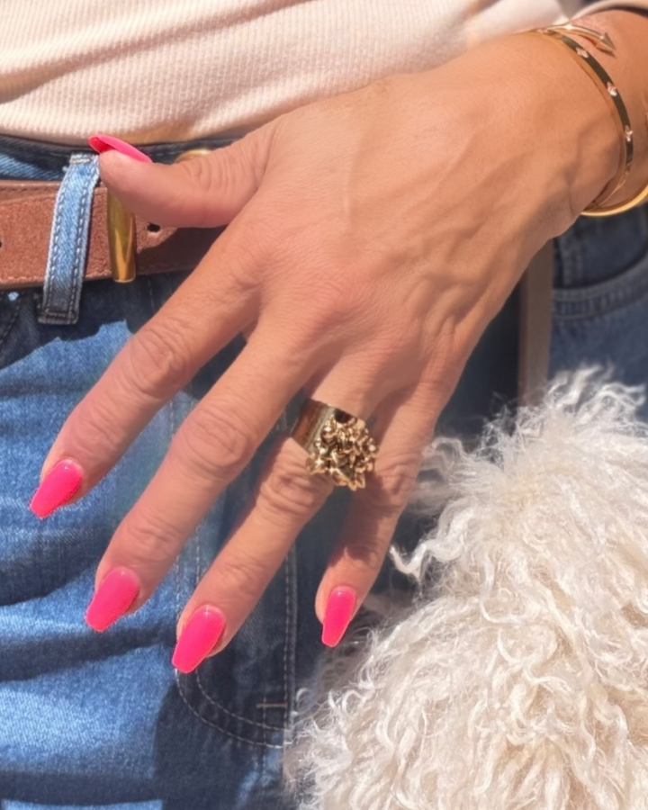 HEART CHARM RING