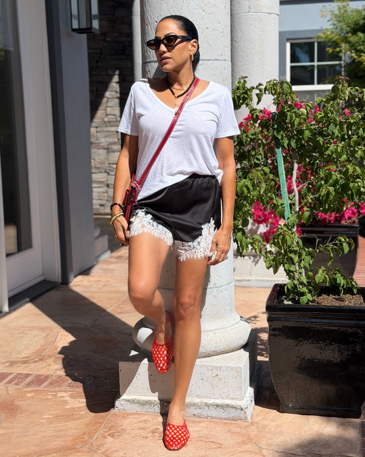 PARISIAN LACE SHORTS