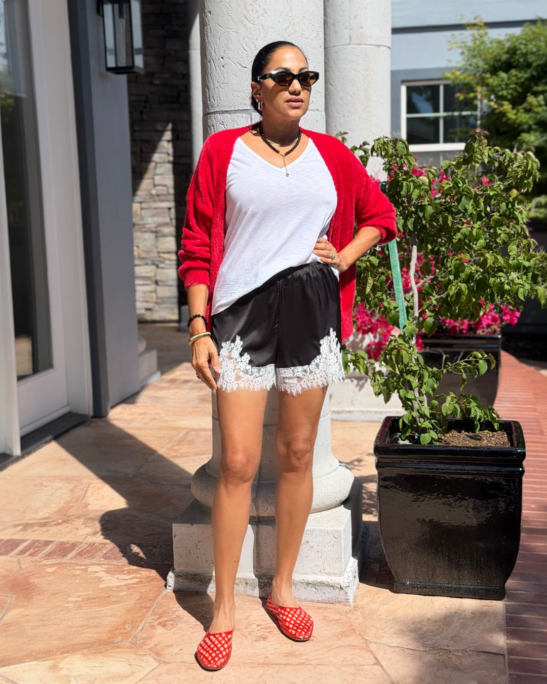 PARISIAN LACE SHORTS