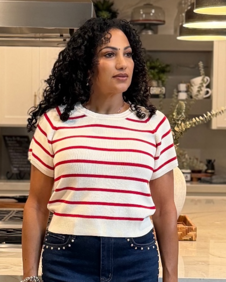MARINA STRIPE TOP