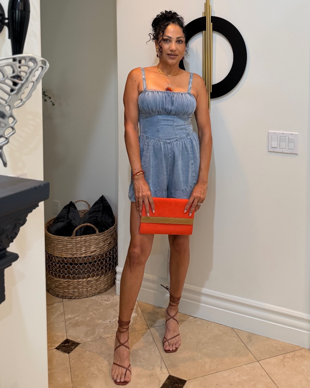 BLUE HAVEN ROMPER