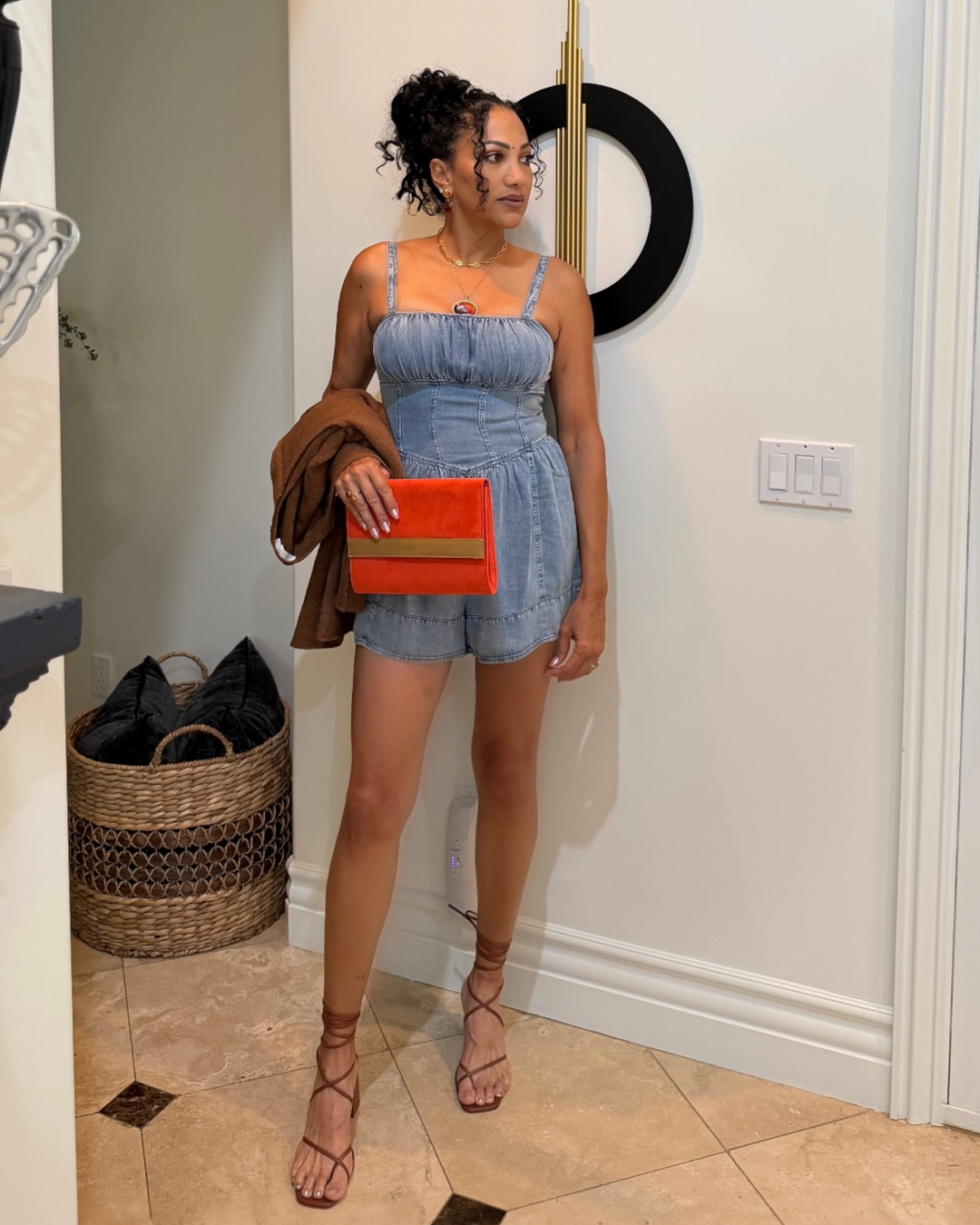 BLUE HAVEN ROMPER