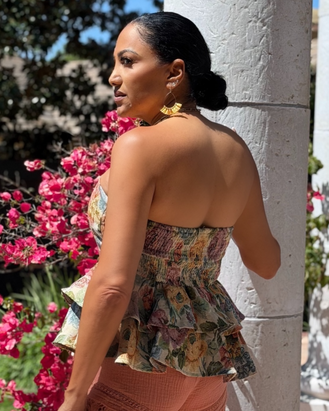 REMI FLORAL TOP
