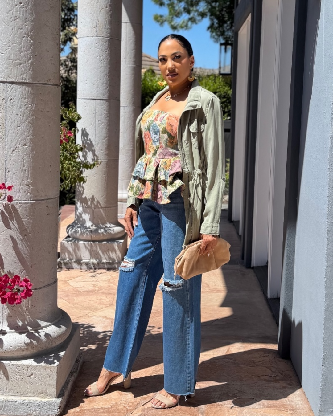 REMI FLORAL TOP
