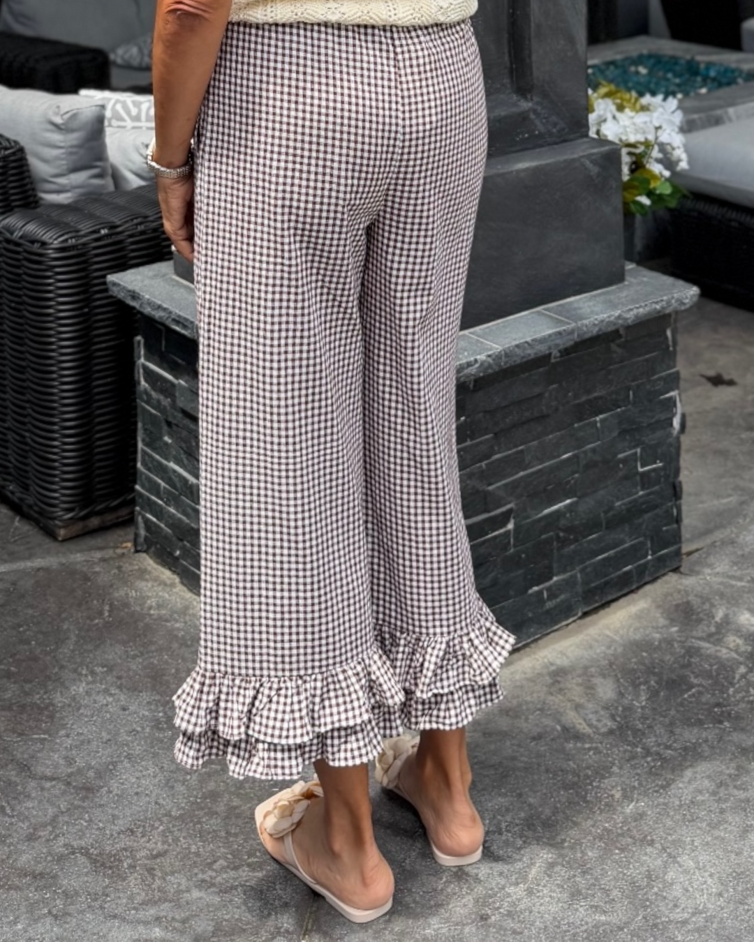 MAGNOLIA GINGHAM PANTS
