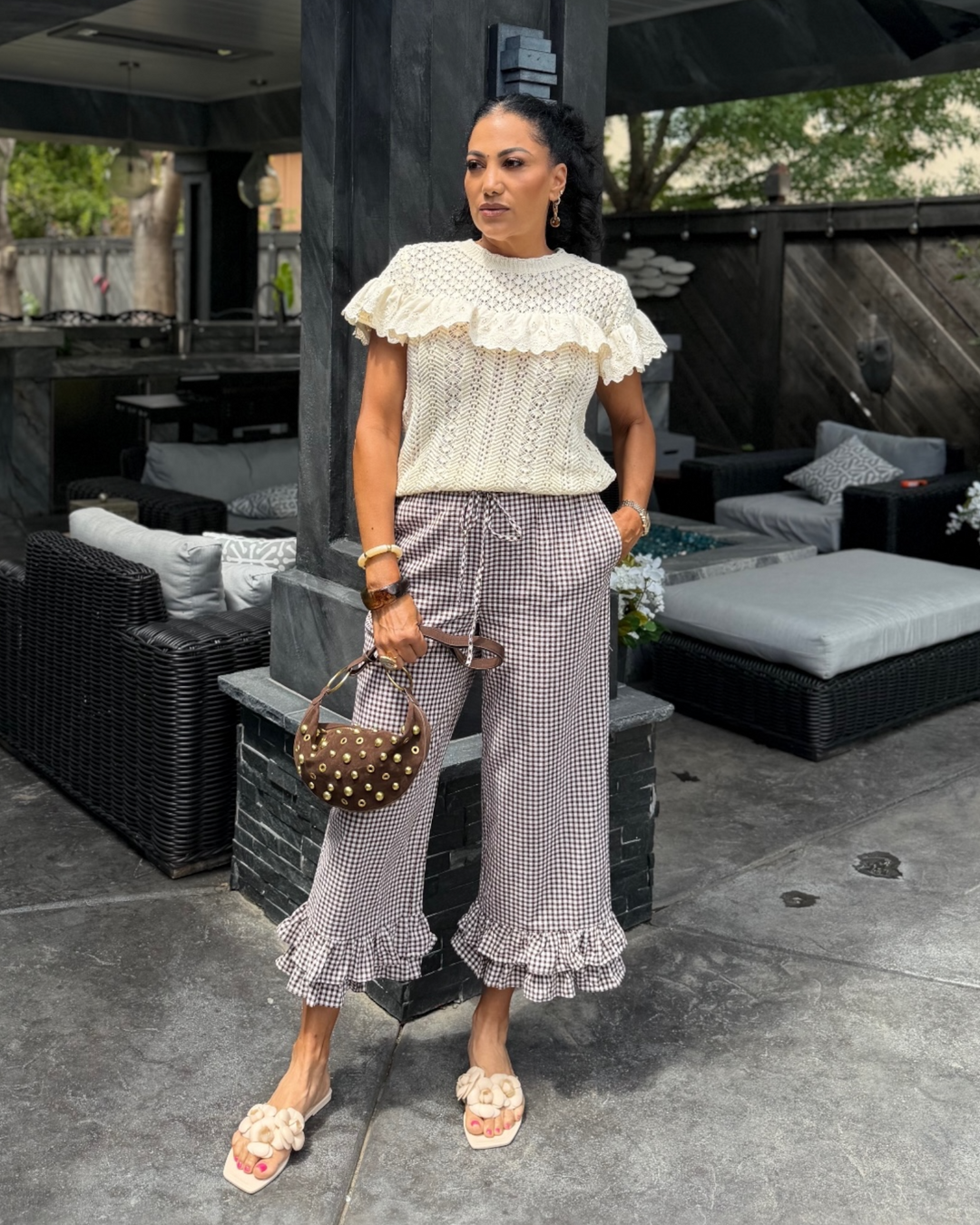 LUCIA STUDDED BAG