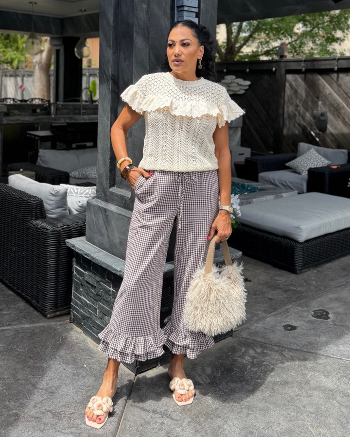 MAGNOLIA GINGHAM PANTS