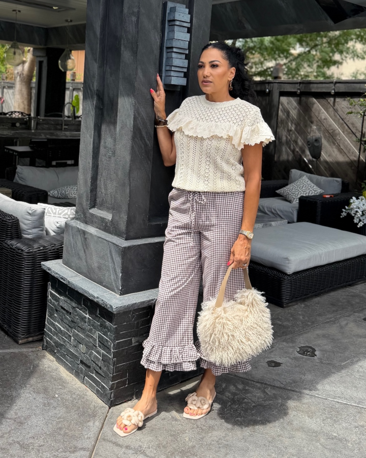MAGNOLIA GINGHAM PANTS