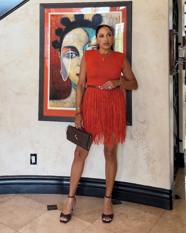 RIO FRINGE DRESS