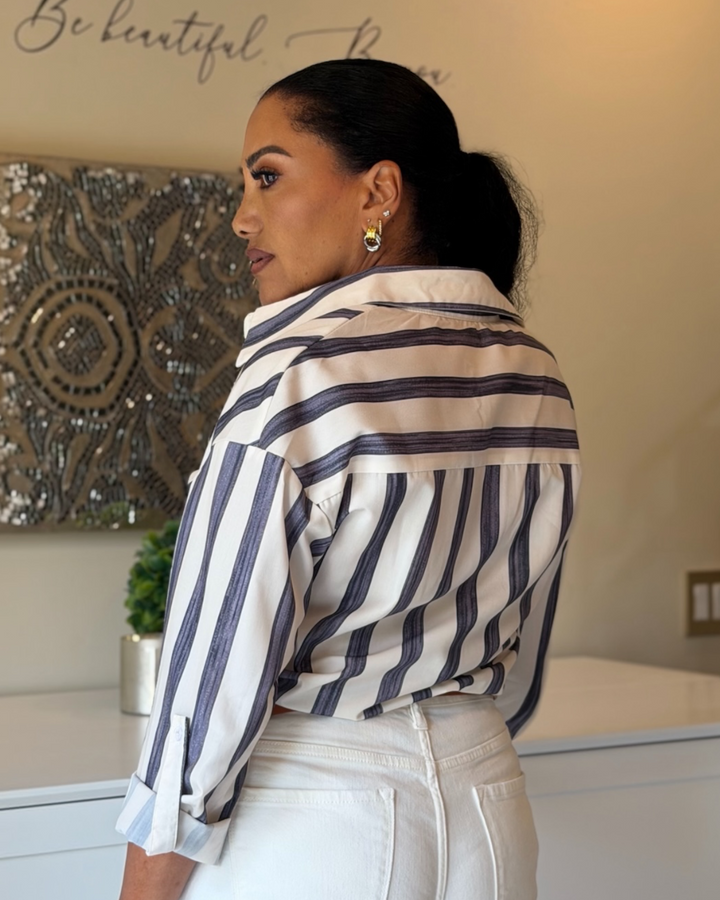 ROWAN STRIPE TOP