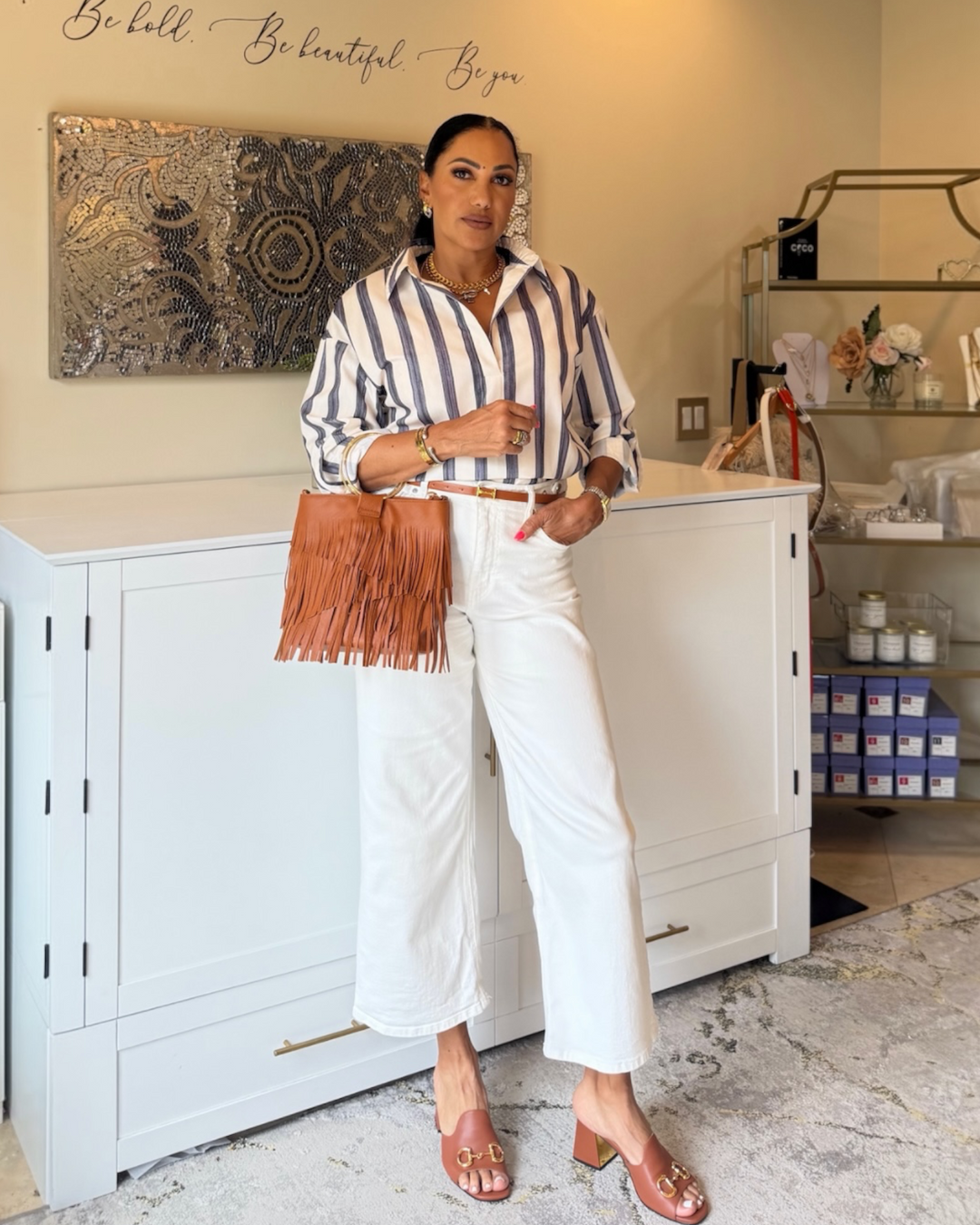 AUSTIN FRINGE BAG