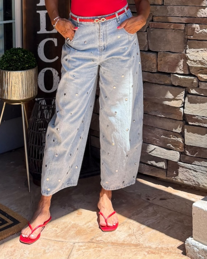 ROXY STUD JEANS