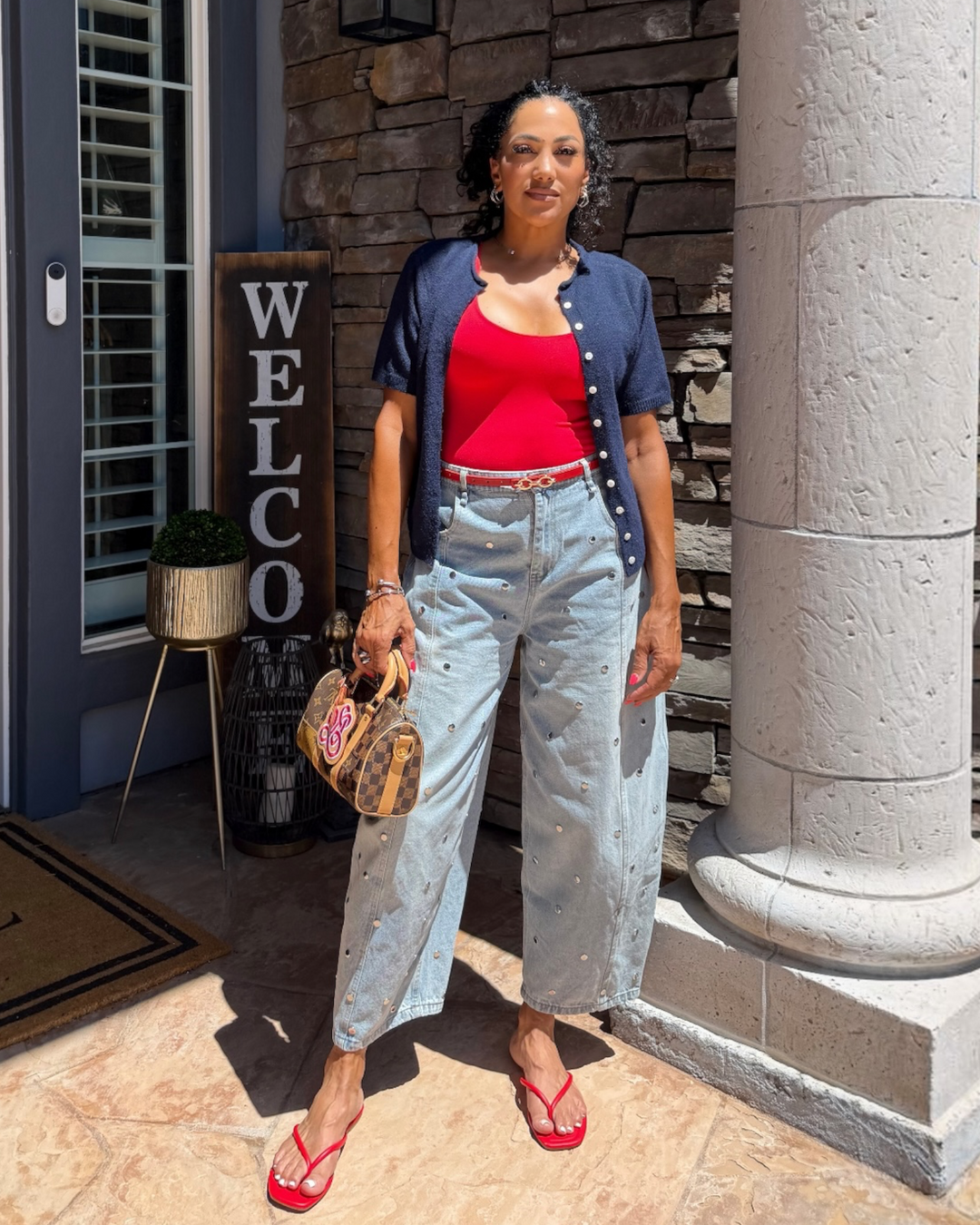 ROXY STUD JEANS