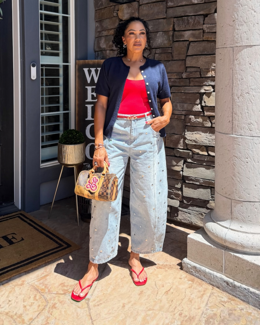 ROXY STUD JEANS