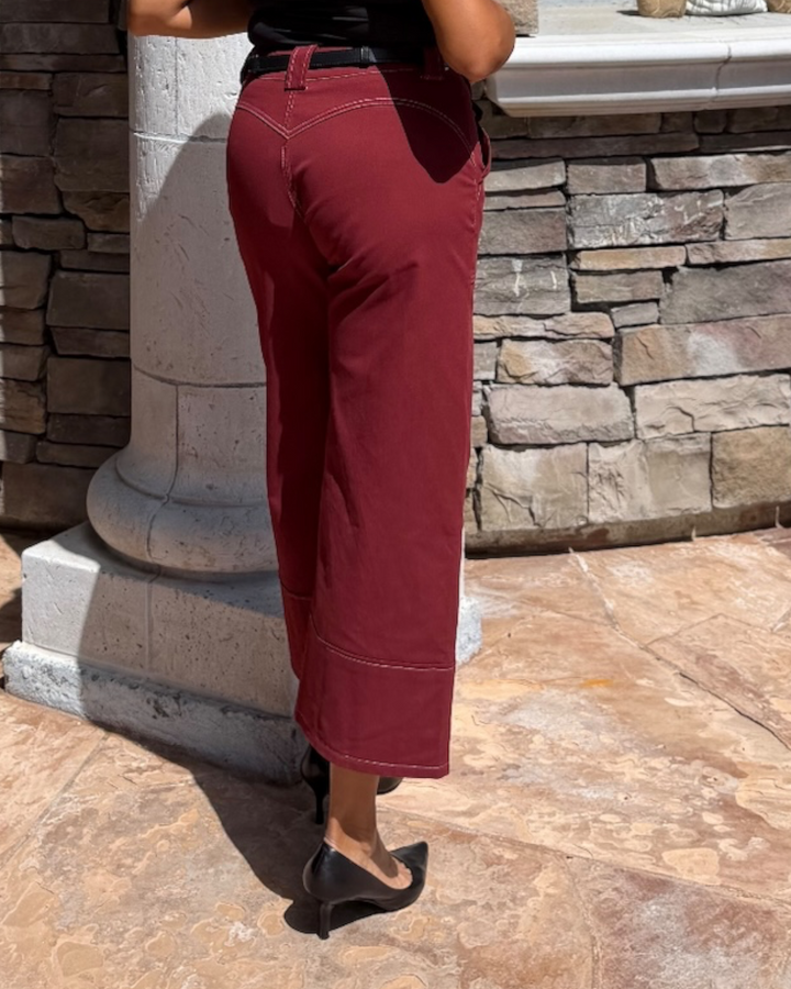 MARCHESA CROPPED PANTS