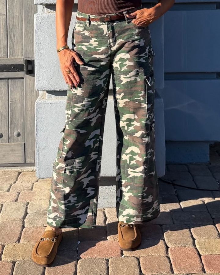 RORY CAMO CARGO PANTS