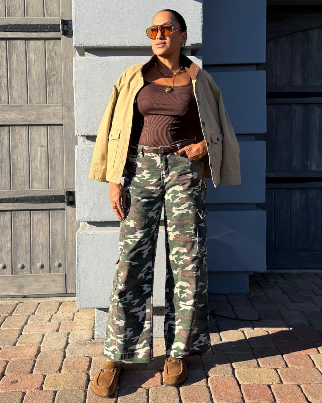 RORY CAMO CARGO PANTS