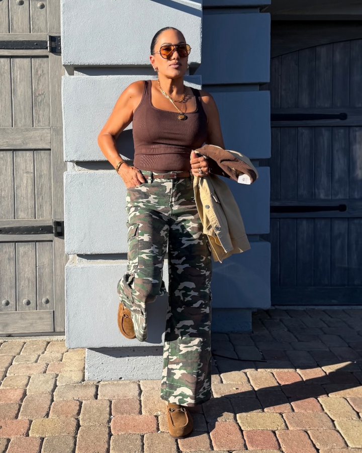 RORY CAMO CARGO PANTS