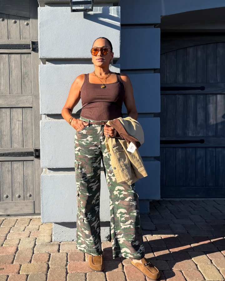 RORY CAMO CARGO PANTS