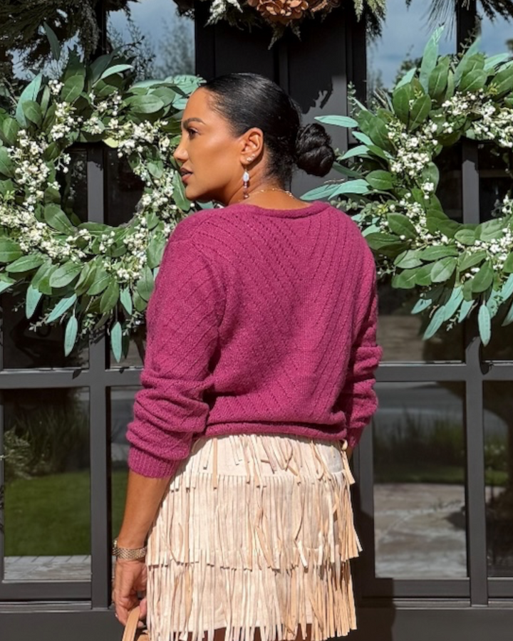 ORCHID CARDIGAN