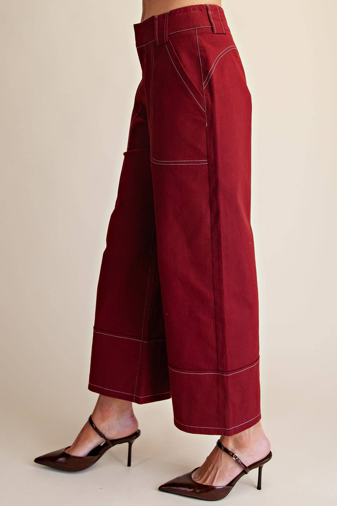 MARCHESA CROPPED PANTS