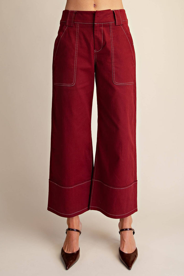 MARCHESA CROPPED PANTS