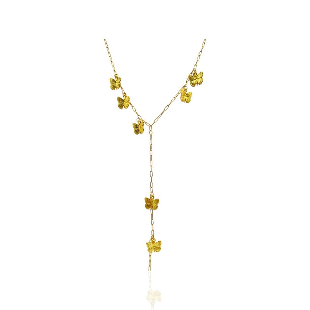 BUTTERFLY KISSES NECKLACE - Butterfly Alley Jewelry
