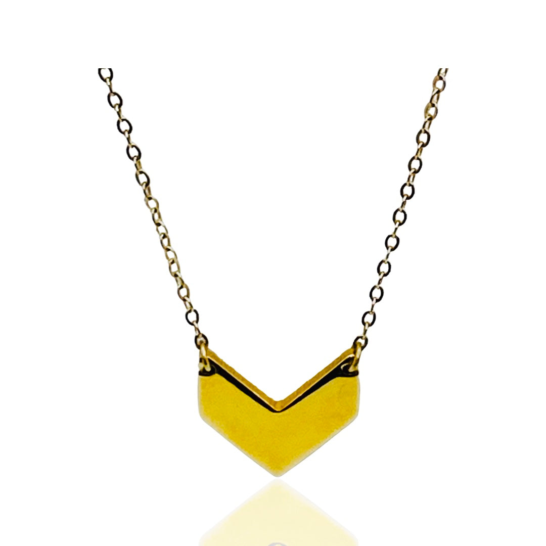 CHEVRON NECKLACE - Butterfly Alley Jewelry